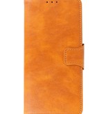 Style de livre en cuir PU Pull Up pour Nokia X10 - Nokia X20 Marron