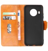 Pull Up in pelle PU Bookstyle per Nokia X10 - Nokia X20 Brown