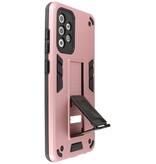 Bagcover til stativ Hardcase til Samsung Galaxy A52 5G Pink