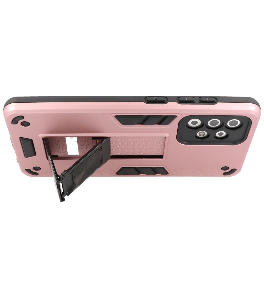 Stand Hardcase Backcover for Samsung Galaxy A52 5G Pink