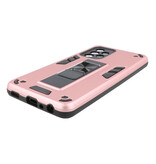 Stand Hardcase Backcover para Samsung Galaxy A52 5G Rosa