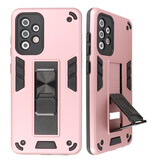 Stand Hardcase Backcover für Samsung Galaxy A52 5G Pink