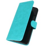 Custodia a portafoglio Bookstyle Custodia per Samsung Galaxy A22 5G Verde