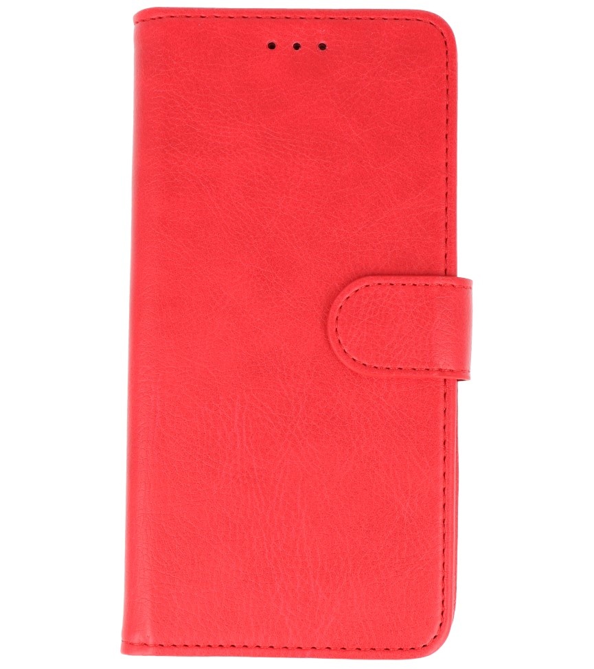 Bookstyle Wallet Cases Etui pour Motorola Moto G30 - G10 Rouge