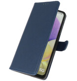 Étui portefeuille Bookstyle pour Samsung Galaxy A32 5G Marine