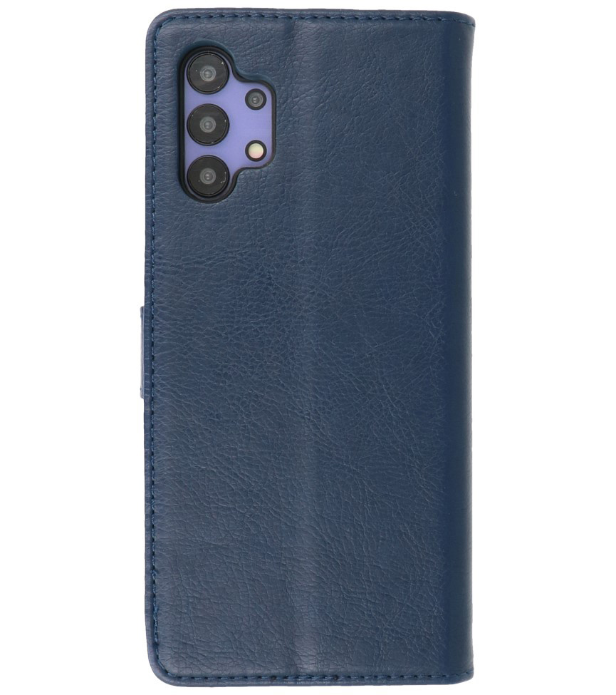 Bookstyle Wallet Cases Hoesje voor Samsung Galaxy A32 5G Navy