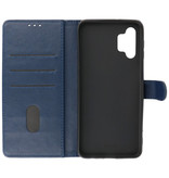 Bookstyle Wallet Cases Hoesje voor Samsung Galaxy A32 5G Navy