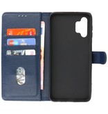 Bookstyle Wallet Cases Hoesje voor Samsung Galaxy A32 5G Navy