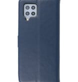 Hoesjes geschikt voor Samsung Bookstyle Wallet Cases Hoesje voor Samsung Galaxy A42 5G Navy