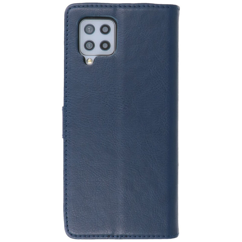 Bookstyle Wallet Tasker Taske til Samsung Galaxy A42 5G Navy