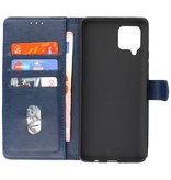 Bookstyle Wallet Cases Hülle für Samsung Galaxy A42 5G Navy
