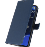 Étui portefeuille Bookstyle pour Samsung Galaxy A72 5G Marine
