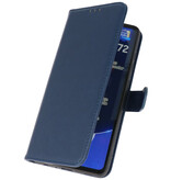 Custodia a portafoglio Bookstyle per Samsung Galaxy A72 5G Navy