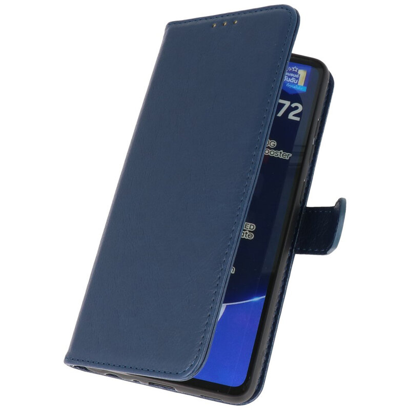 Custodia a portafoglio Bookstyle per Samsung Galaxy A72 5G Navy