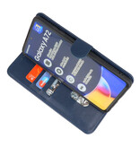 Custodia a portafoglio Bookstyle per Samsung Galaxy A72 5G Navy