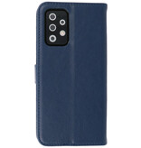 Étui portefeuille Bookstyle pour Samsung Galaxy A72 5G Marine