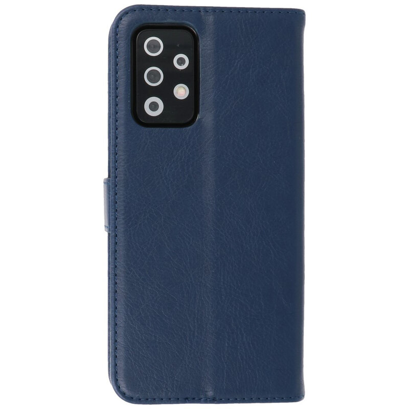 Étui portefeuille Bookstyle pour Samsung Galaxy A72 5G Marine