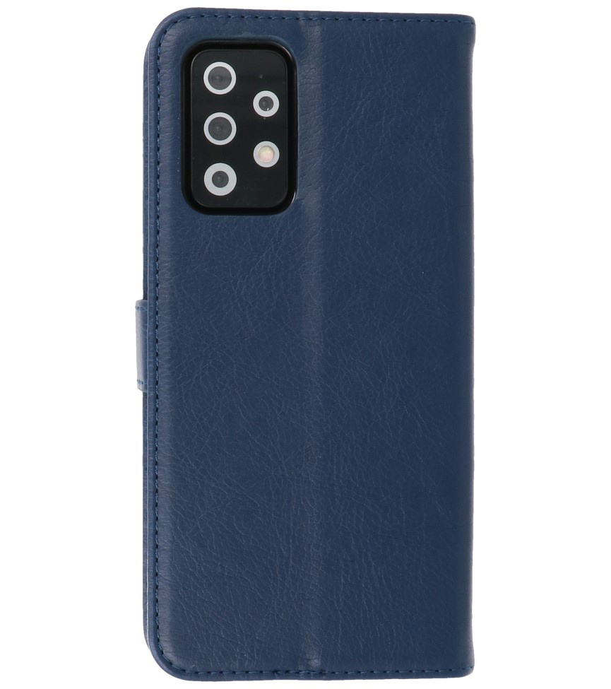 Bookstyle Wallet Cases Taske til Samsung Galaxy A72 5G Navy