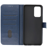 Bookstyle Wallet Cases Hoesje voor Samsung Galaxy A72 5G Navy