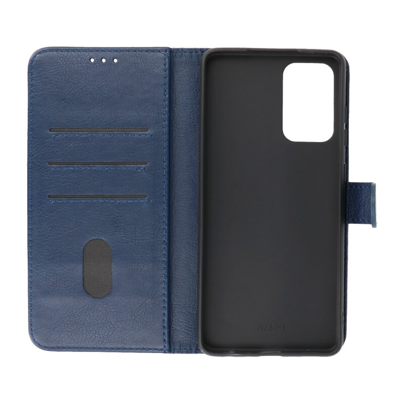 Bookstyle Wallet Cases Case for Samsung Galaxy A72 5G Navy