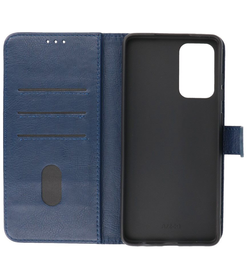 Bookstyle Wallet Cases Hoesje voor Samsung Galaxy A72 5G Navy