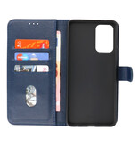 Custodia a portafoglio Bookstyle per Samsung Galaxy A72 5G Navy