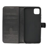 Custodia a portafoglio Bookstyle Custodia per Samsung Galaxy A22 5G nera
