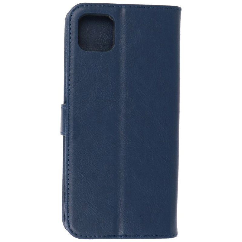 Custodia a portafoglio Bookstyle per Samsung Galaxy A22 5G Navy