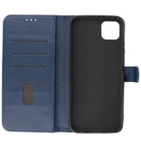 Estuche Bookstyle Wallet Cases para Samsung Galaxy A22 5G Azul marino