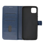 Custodia a portafoglio Bookstyle per Samsung Galaxy A22 5G Navy