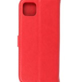 Bookstyle Wallet Cases Case for Samsung Galaxy A22 5G Red