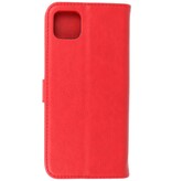 Custodia a portafoglio Bookstyle Custodia per Samsung Galaxy A22 5G rossa