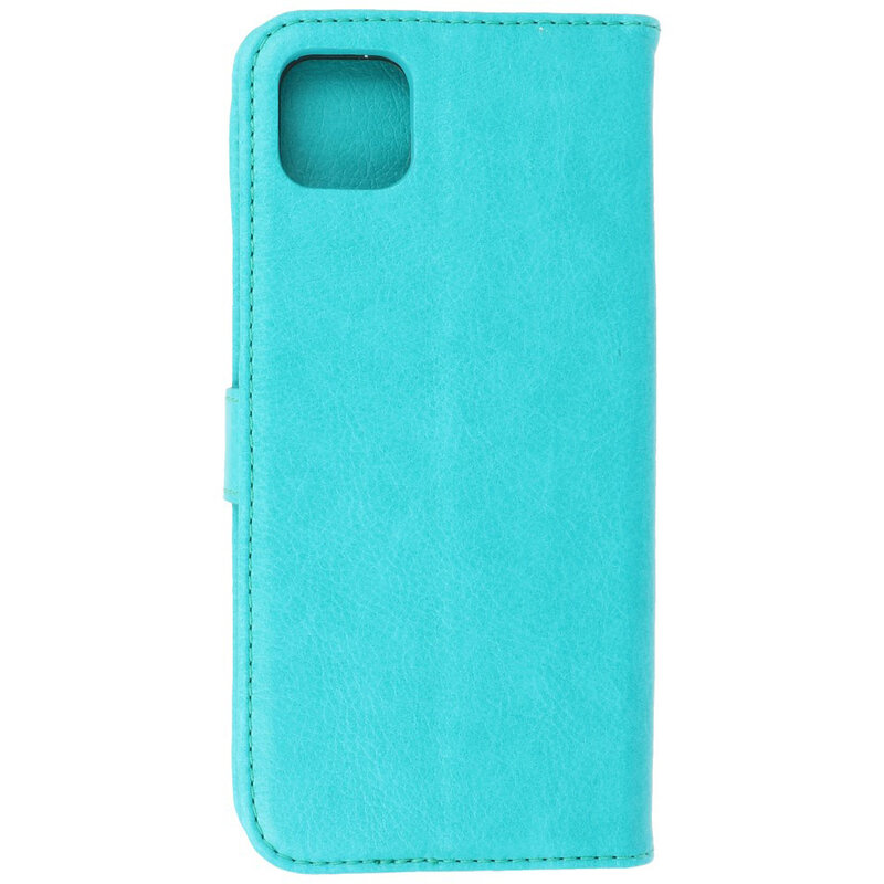 Bookstyle Tegnebog Etui til Samsung Galaxy A22 5G Grøn