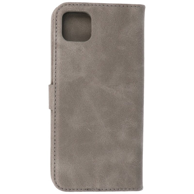Bookstyle Wallet Cases Case for Samsung Galaxy A22 5G Grey