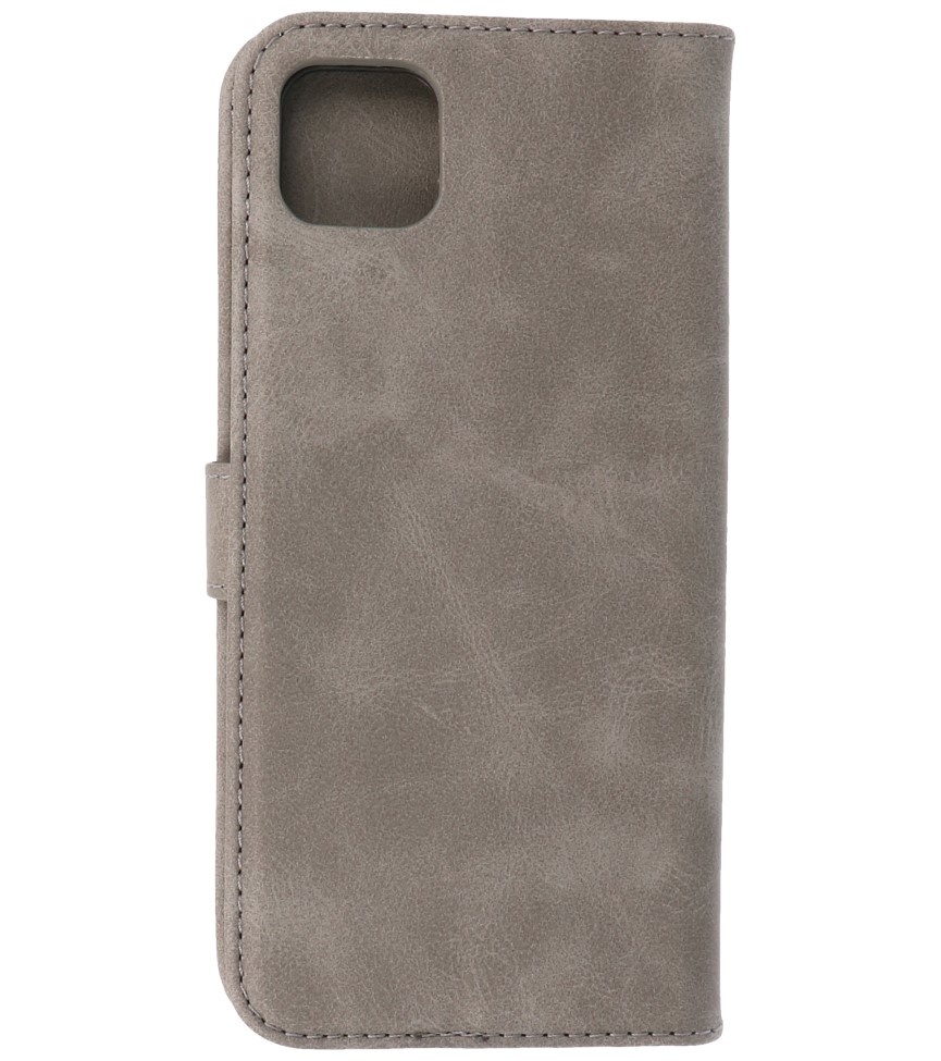 Bookstyle Wallet Cases Case for Samsung Galaxy A22 5G Grey