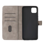 Bookstyle Wallet Cases Hülle für Samsung Galaxy A22 5G Grau