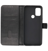 Bookstyle Wallet Cases Etui pour Motorola Moto G30 - G10 Noir