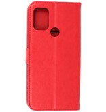Custodie a portafoglio Bookstyle Custodia per Motorola Moto G30 - G10 Rosso