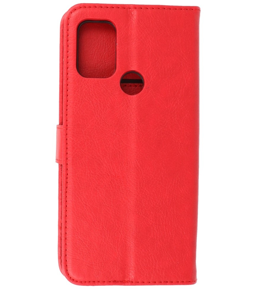 Bookstyle Wallet Cases Case for Motorola Moto G30 - G10 Red