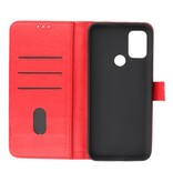 Estuche Bookstyle Wallet Cases para Motorola Moto G30 - G10 Rojo