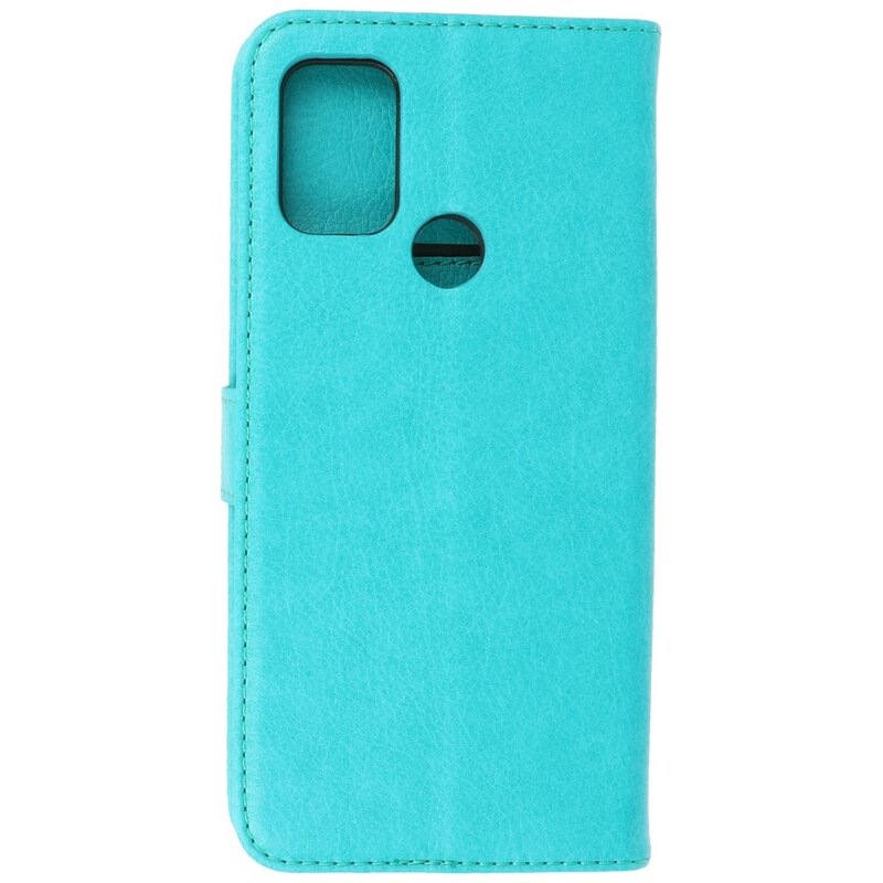 Bookstyle Wallet Cases Hülle für Motorola Moto G30 - G10 Grün