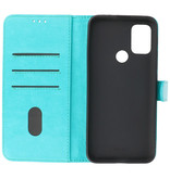 Bookstyle Wallet Cases Etui pour Motorola Moto G30 - G10 Vert