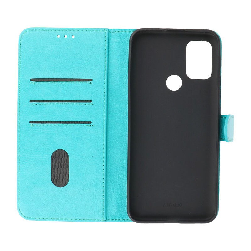 Bookstyle Wallet Cases Case for Motorola Moto G30 - G10 Green
