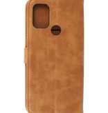 Bookstyle Tegnebog Etui til Motorola Moto G30 - G10 Brun