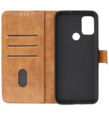 Bookstyle Wallet Cases Case for Motorola Moto G30 - G10 Brown