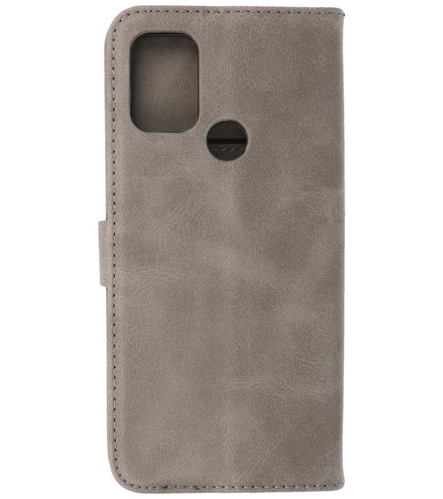 Bookstyle Wallet Cases Case for Motorola Moto G30 - G10 Gray