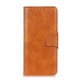 Pull Up in pelle PU Bookstyle per OnePlus Nord CE 5G marrone