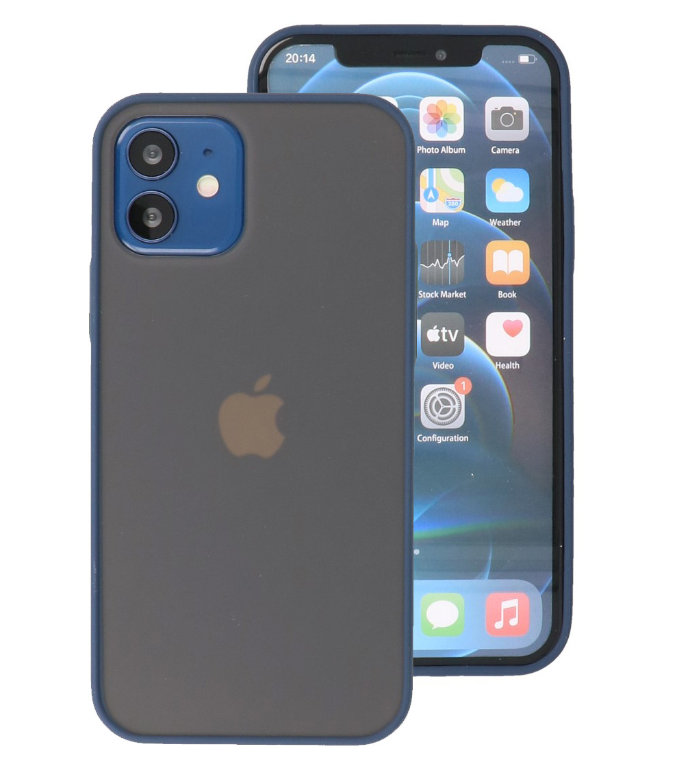 Farbkombination Hardcase für iPhone 12 Mini Schwarz