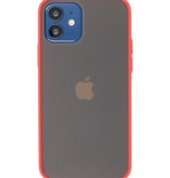 Kleurcombinatie Hard Case voor iPhone 12 Mini Rood