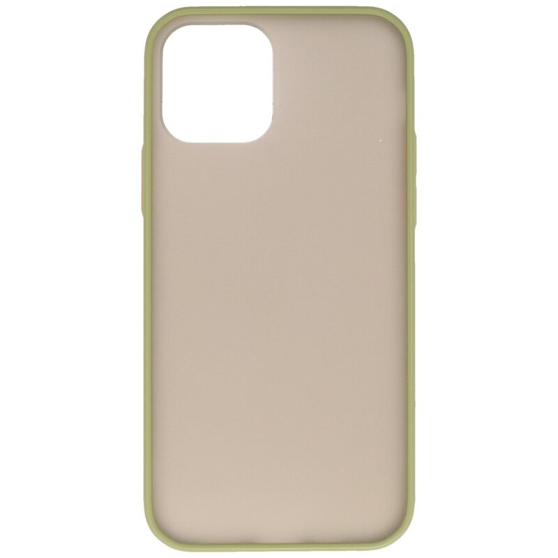 Kleurcombinatie Hard Case voor iPhone 12 Mini Groen